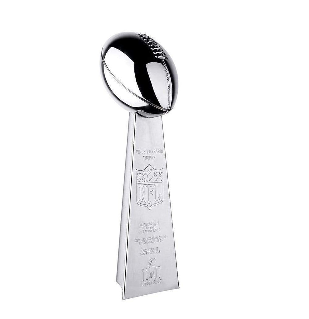 11" Lombardi Trophy , Super Bowl LI New England Patriots Trophy
