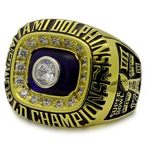 1972 Miami Dolphins Super Bowl Rings Championship Replica Ring