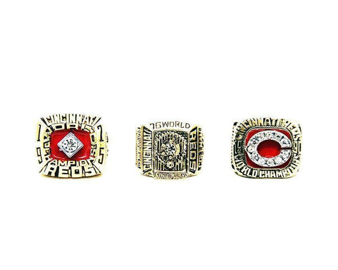 1975/1976/1990 Cincinnati Reds Rings Sets