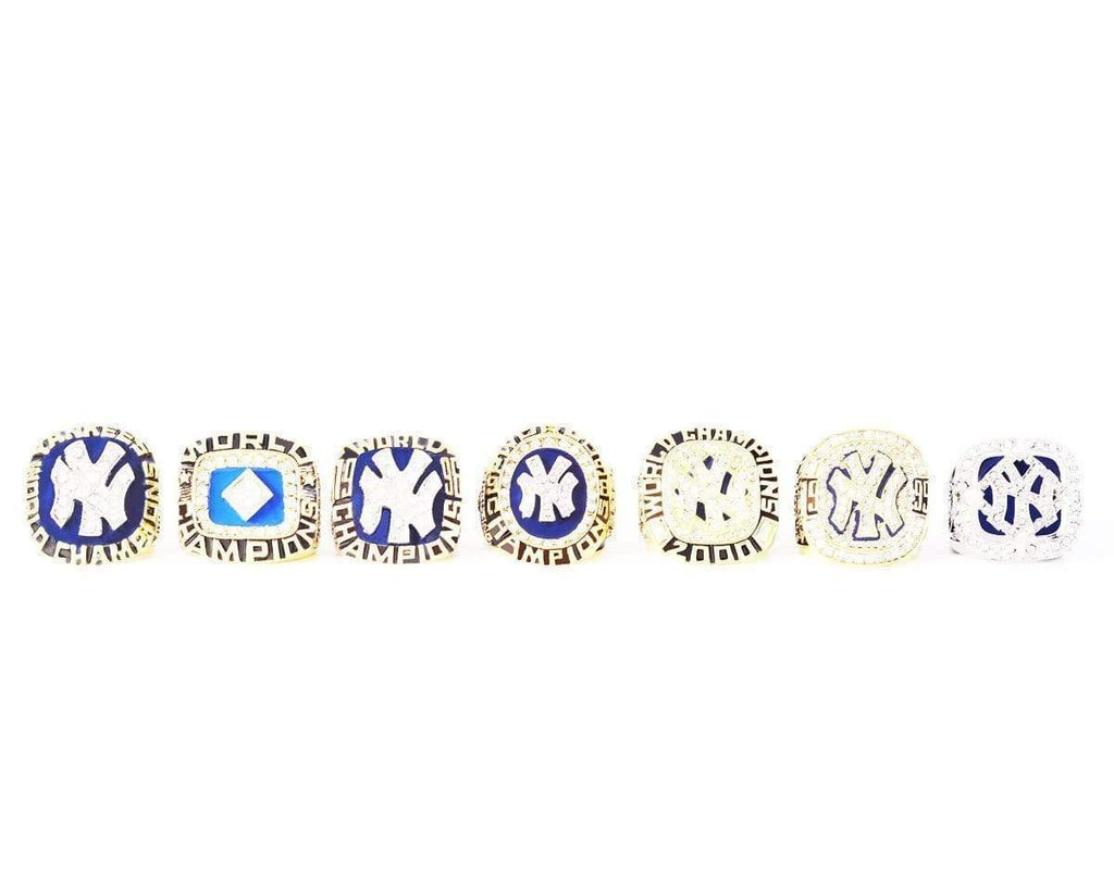 1977/1978/1996/1998/1999/2000/2009 New York Yankees Rings Set