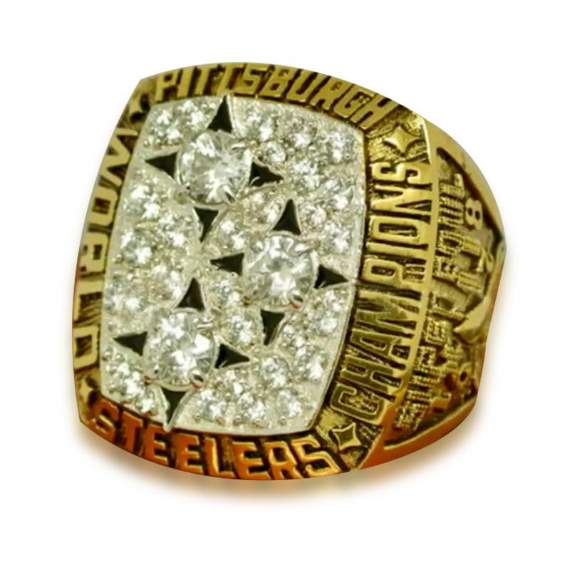 1978 Pittsburgh Steelers Super Bowl Rings Championship Replica Ring