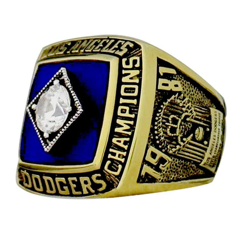 1981 Los Angeles Dodgers Baseball World Series Replica Championship Ring