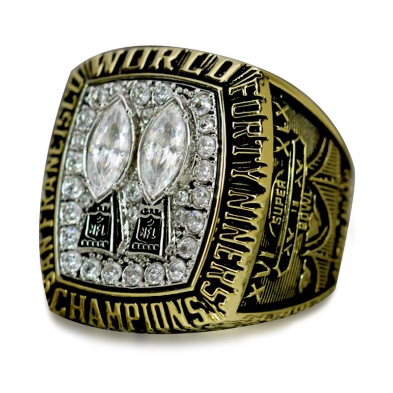 1984 San Francisco 49ers Super Bowl Rings Championship Replica Ring