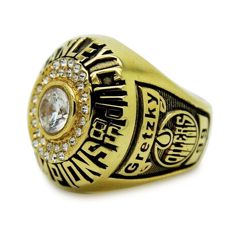 1985 Edmonton Oilers NHL Championship Ring Stanley Cup Ring