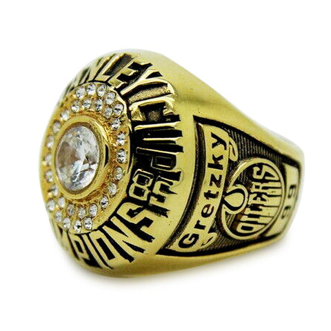 1985 Edmonton Oilers NHL Championship Ring Stanley Cup Ring