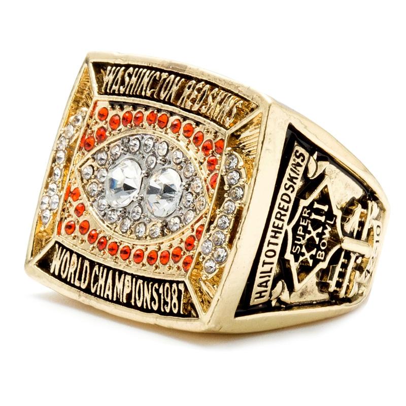 1987 Washington Redskins Super Bowl Rings Championship Replica Ring