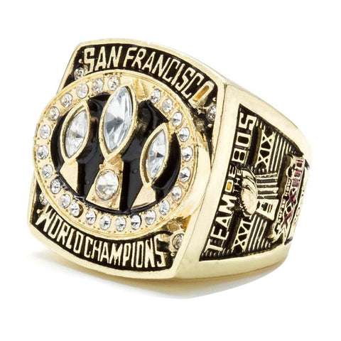 1988 San Francisco 49ers Super Bowl Rings Championship Replica Ring