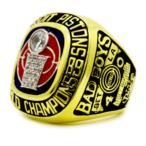 1989 Detroit Pistons NBA Basketball Replica Championship Ring