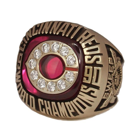 1990 Cincinnati Reds Baseball World Series Replica Championship Ring