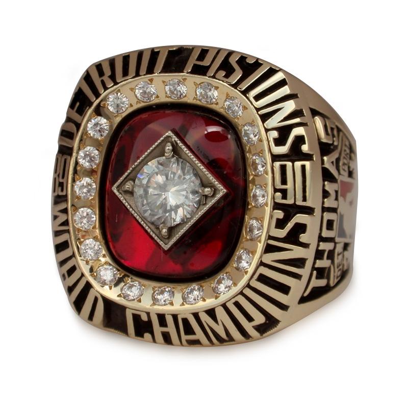 1990 Detroit Pistons NBA Basketball Replica Championship Ring