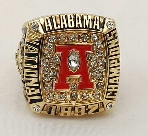 1992  Alabama Crimson Tide College Ring
