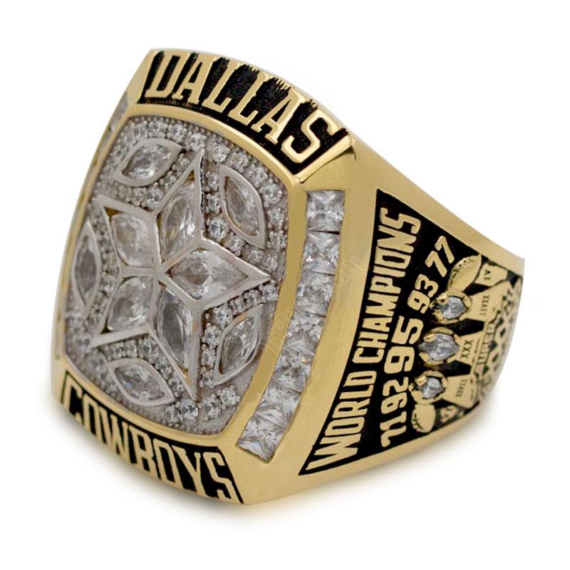 1995 Dallas Cowboys Super Bowl Rings Championship Replica Ring