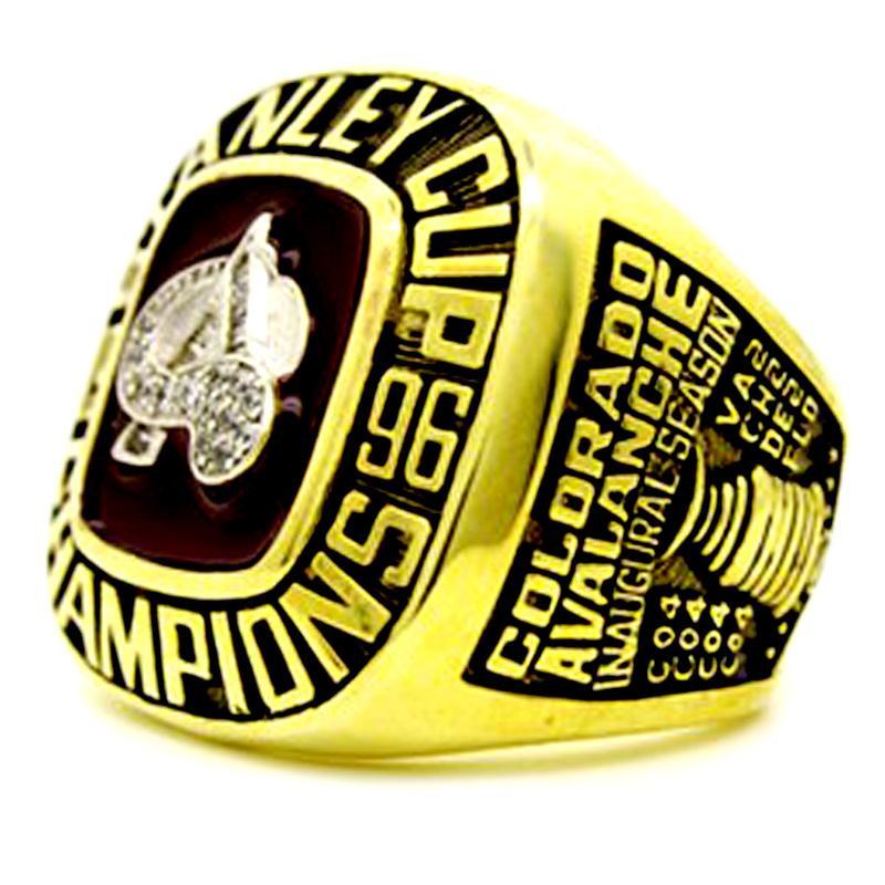 1996 Colorado Avalanche NHL Championship Ring Stanley Cup Ring
