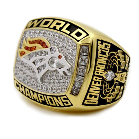 1997 Denver Broncos Super Bowl Rings Championship Replica Ring