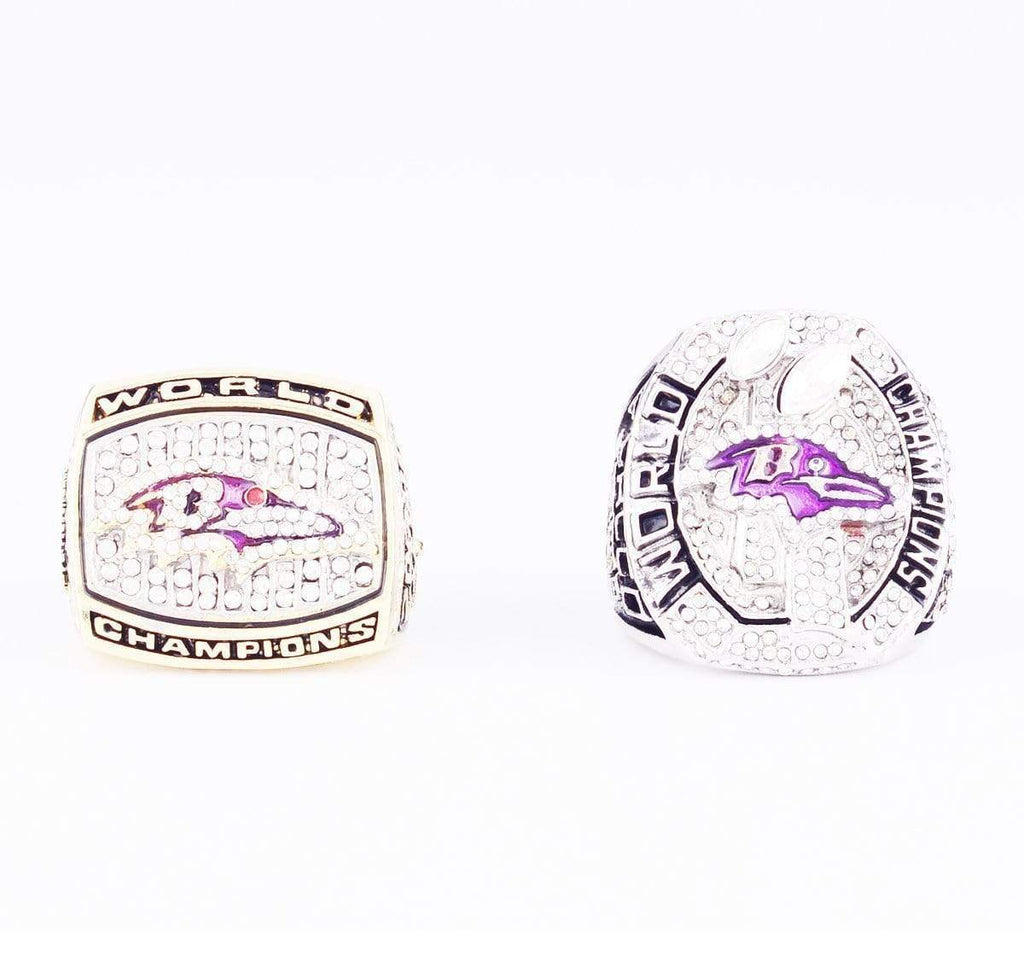 2000/2012 Baltimore Ravens Rings Set