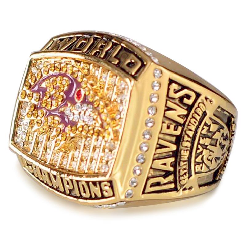 2000 Baltimore Ravens Super Bowl Rings Championship Replica Ring
