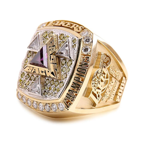 2002 Los Angeles Lakers NBA Basketball Replica Championship Ring
