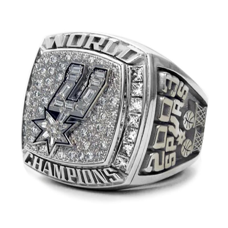 2003 San Antonio Spurs NBA Basketball Replic Championship Ring