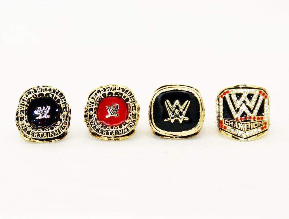 2004/2008/2015/2016 Wrestling Entertainment Hall of fame Replica Rings Set