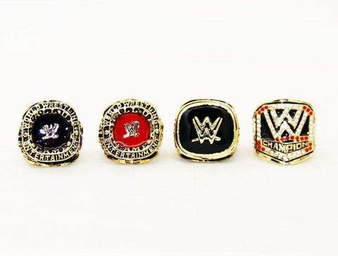 2004/2008/2015/2016 Wrestling Entertainment Hall of fame Replica Rings Set
