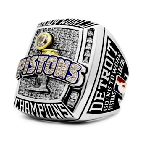 2004 Detroit Pistons NBA Basketball Replica Championship Ring
