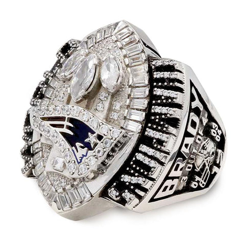 2004 New England Patriots Super Bowl Rings Tom Brady Championship Replica Ring