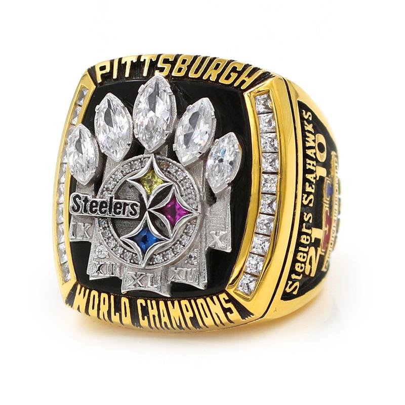 2005 Pittsburgh Steelers Super Bowl Rings Championship Replica Ring