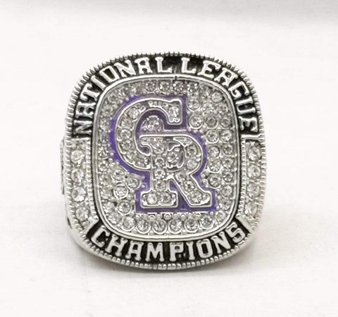 2007 Colorado Rockies National League ring