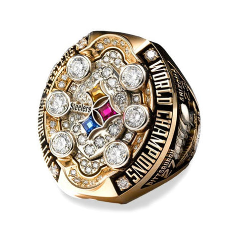 2008 Pittsburgh Steelers Super Bowl Rings Championship Replica Ring