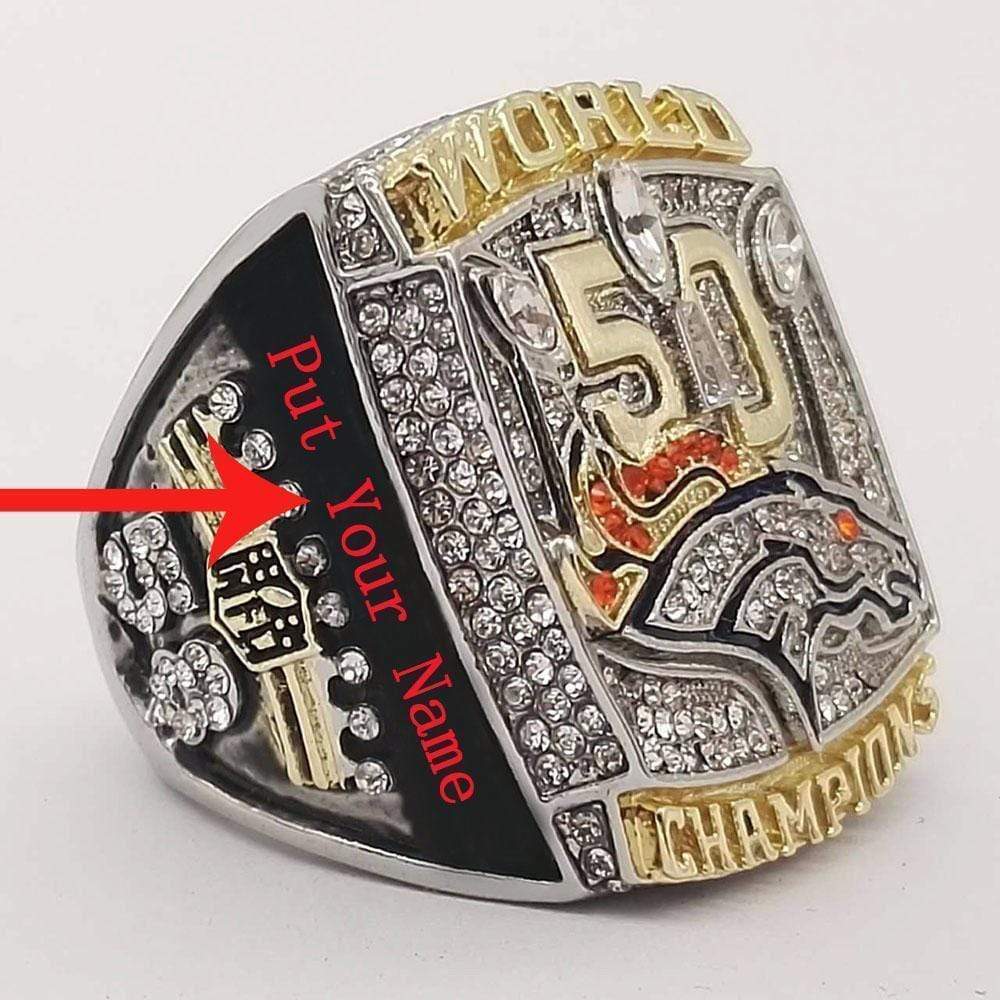 2015 Denver Broncos Ring