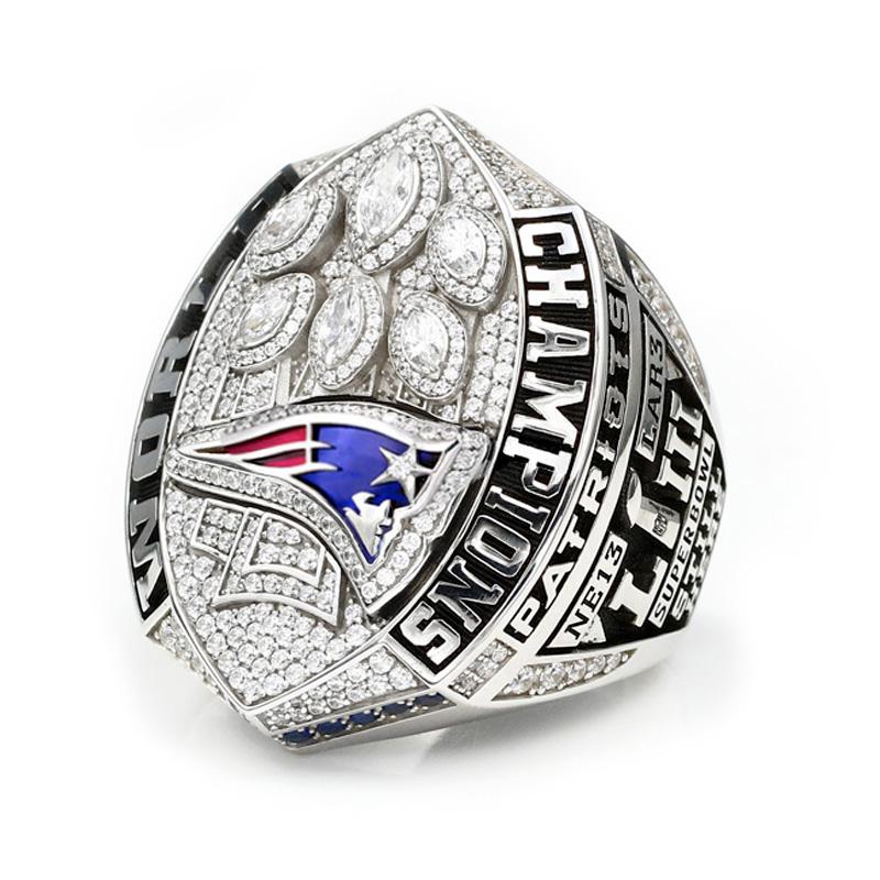 2018 New England Patriots Super Bowl Rings Tom Brady Championship Replica Ring