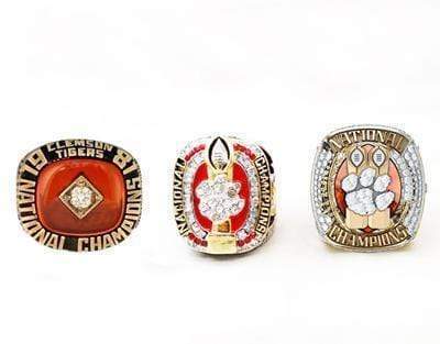 1984/2016/2018 Clemson Tigers Football National Ring