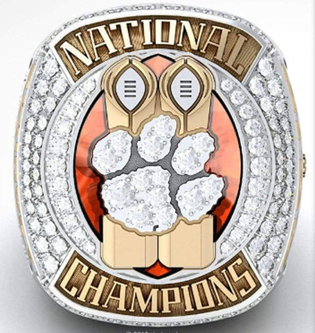 2018 Clemson Tigers Football National Ring-Premium Series