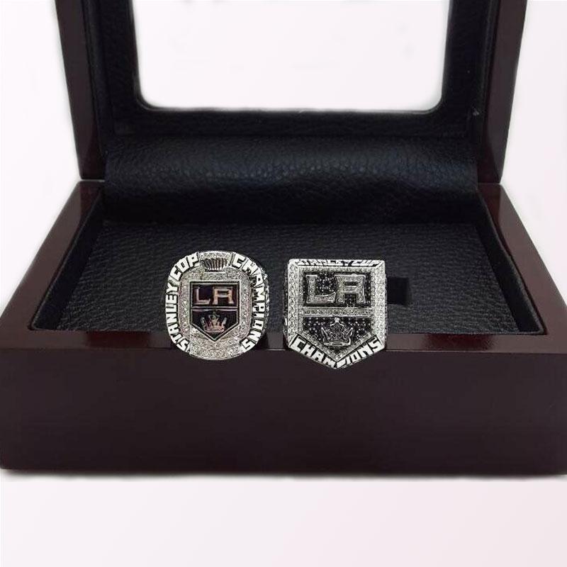 Los Angeles Kings NHL Championship Rings Final Stanley Cup Rings Full Set With Display Box
