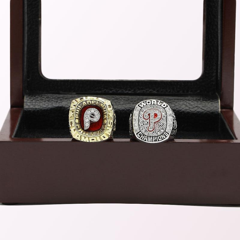 Philadelphia Phillies baseball Championship Rings Full Set Replica With Box