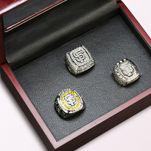 San Francisco Giants baseball Championship Rings Full Set Replica With Box