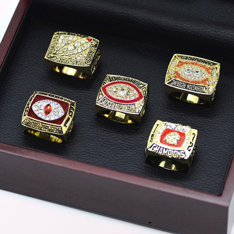 Washington Redskins Super Bowl Championship Rings Full Set Replica With Box
