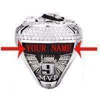 Add Your Name And Number For Any NFL , MLB , NBA , NCAA Championship Ring