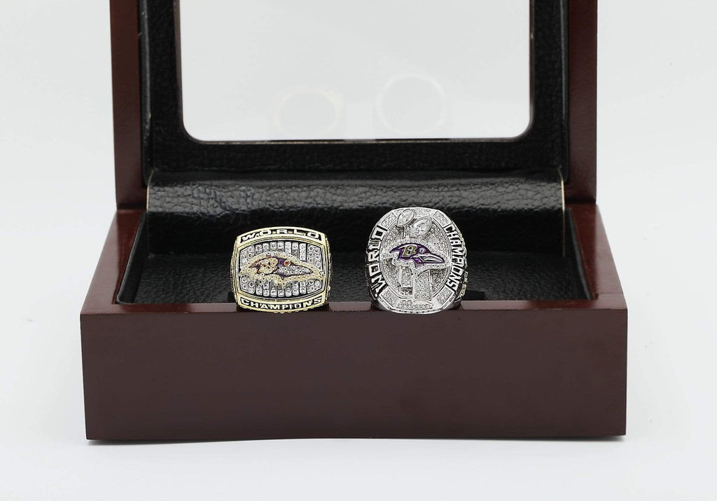 Baltimore Ravens Rings Set ( 2000, 2012 ) - Premium Series