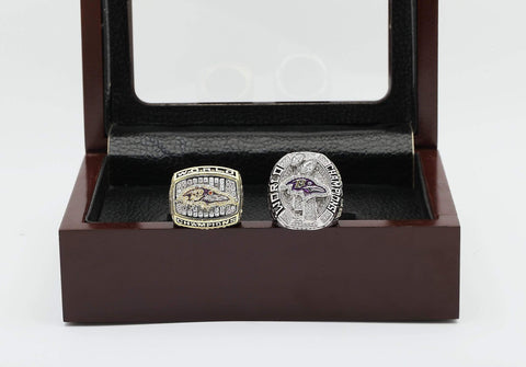 Baltimore Ravens Rings Set ( 2000, 2012 ) - Premium Series