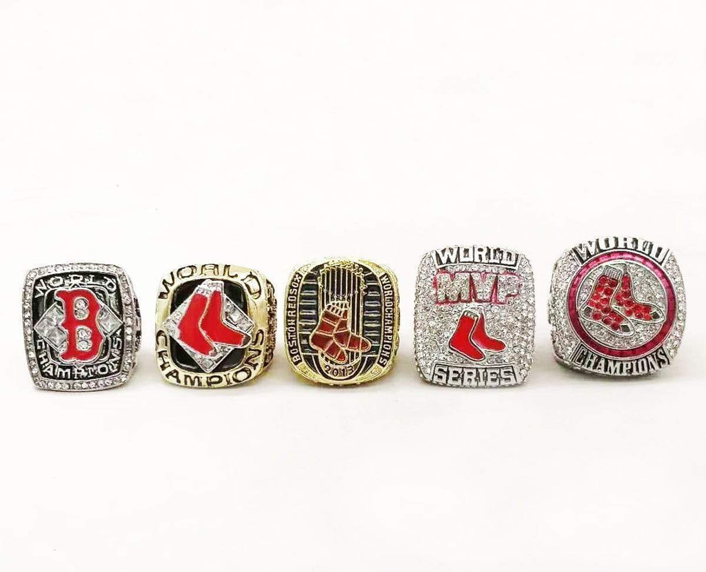 Boston Red Sox Rings Set