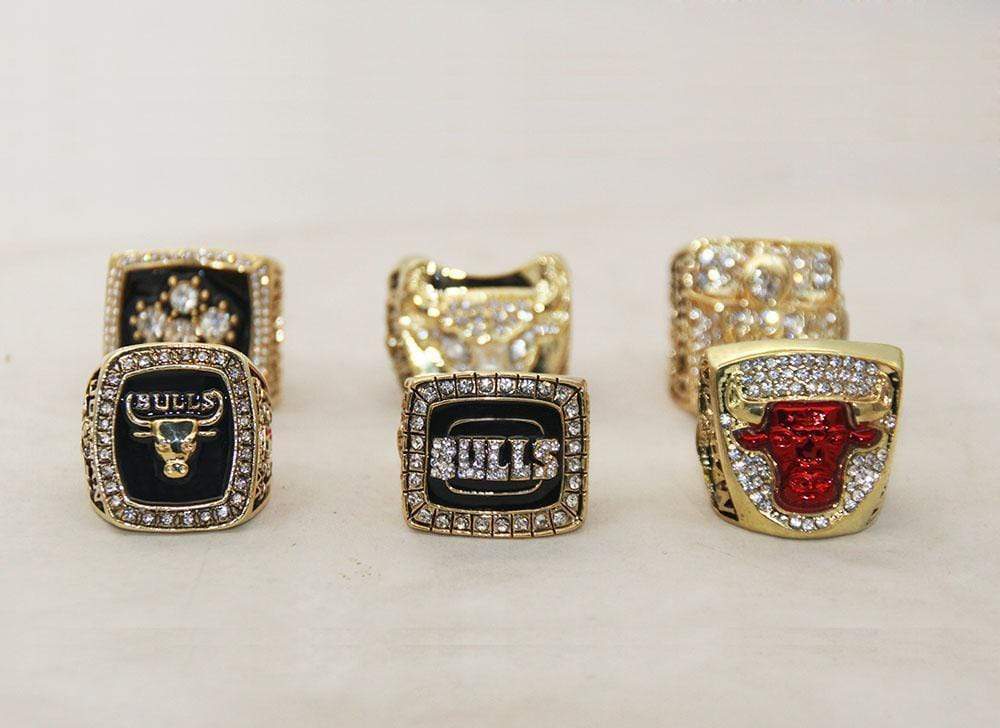 Chicago Bulls Replica Rings Set