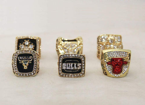 Chicago Bulls Replica Rings Set