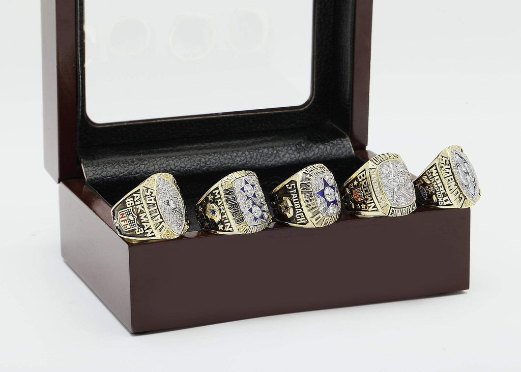 Dallas Cowboys Rings Set (1971, 1977, 1992, 1993, 1995) - Premium Series