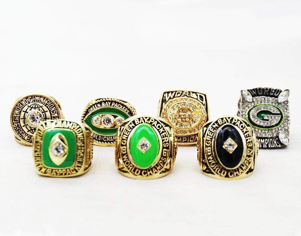 Green Bay Packers Rings Set
