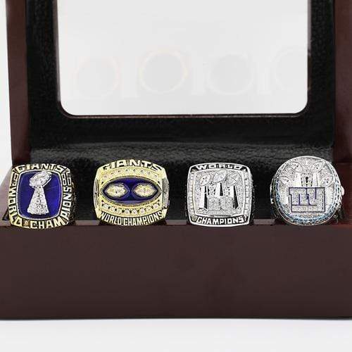 New York Giants Rings Set (1986/1990/2007/2010) - Premium Series