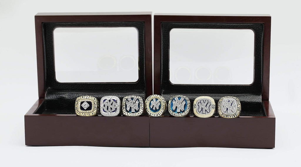 New York Yankees Rings Set (1977/1978/1996/1998/1999/2000/2009 ) - Premium Series