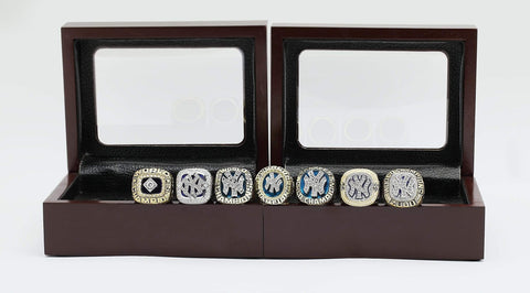 New York Yankees Rings Set (1977/1978/1996/1998/1999/2000/2009 ) - Premium Series