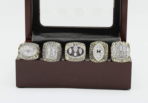 San Francisco 49ers Rings Set (1981/1984/1988/1989/1994) - Premium Series
